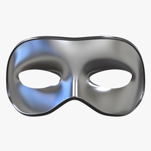 Maske Augen-Klassiker 3d - Zubehör carnaval Karneval classic Kleidung deco verschleiern Auge Gesicht facemask Einrichtung maskerade Modell newlc souvenir venetian venise vray 3d print model - Mito3D