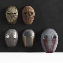 Masken - Zubehör Karneval Charakter Kleidung fantasy Mensch Maske maskerade Metall Modell robertillin Holz 3d print model - Mito3D