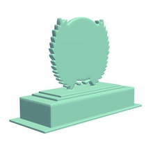 madalyon v1 kupa heykeller büstleri yazdırılabilir lowpoly heykelleri 3d print model - Mito3D