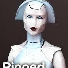 l'assistance médicale robot 3d android la fréquentation l'automate bionic caractère cyborg droid électronique de fantaisie femelle fembot fi gratuite jeune fille l'homme humanoïde machine médicaux modèle le rowoss sci sexy femme 3d print model - Mito3D