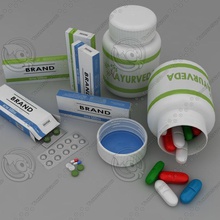 la médecine de collection l'anatomie l'ayurveda capsule dépresseur médecin les médicaments santé l'hôpital lumière verte medic médicaux meds modèle nasale pharmacie pilule science sédatif sop tablettes 3d print model - Mito3D