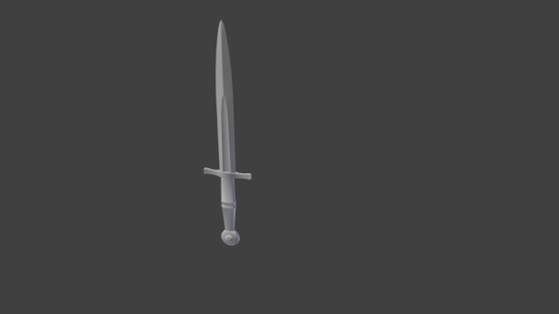 medieval dagger weapons 3D print model - Mito3D