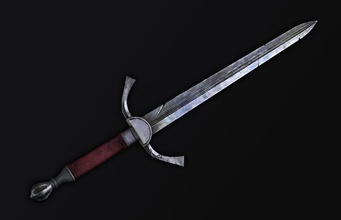 medieval sword blade crackrocksteady cutting dirty medieval melee model old sword weapon worn