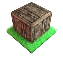 Ortaçağ ahşap kutu alexanderrinzler mimarlık kutusu kap elemanları ortamlar oyun lowpoly model sahne 3d print model - Mito3D