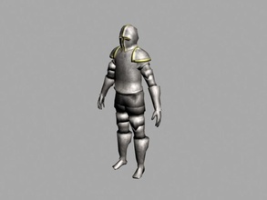 medievalknight la armadura cuerpo carácter caballero madmarine medieval soldado arma 3d print model - Mito3D