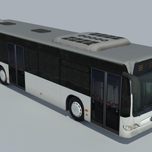 mercedes-benz citaro c 2005 alex autobus benz bus Stadt coach schwer niedrigere lowpoly mercedes Modell omnibus poly Fahrzeug 3d print model - Mito3D