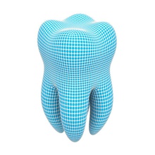 maglia modello del dente l'anatomia corpo la carie carattere dent dental dentina il dentista l'odontoiatria protesi lo smalto salute umana medico medicina mesh molari bocca obj piren scienza stomatologia denti wireframe 3d print model - Mito3D