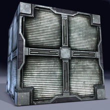 metallo cargo box gioco pronto beyond3d contenitore cache cassa fi finzione industriale di asset industriali il modello parti oggetti scena sic scince transportbox 3d print model - Mito3D