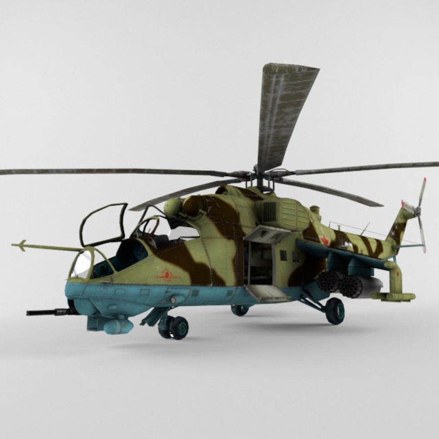 mi 24 17 26 8mt la aeronave avión apache de carga chopper defensa h helicóptero cadera ascensor inferior lowpoly militar modelo otan plano poli el ruso xxxgaurangaxxx 3D print model - Mito3D