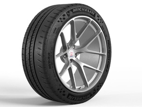 michelin pilot sport cup 2 3d arte car hre luxury model p101 parts people race tire vehicle wheel 3d print model - Mito3D