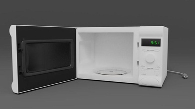 horno de microondas aparato cocinado dustylv electrónica alimentos el mobiliario genérica alta los hogares cocina modelo derechos obtentor calidad 3d print model - Mito3D