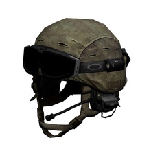 casque militaire armure arme à feu chapeau tête le militaires de modèle sashaooo444 l'arme 3d print model - Mito3D