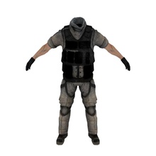 military uniform 1 armor army body character clothes combat equipment force gear human man model person pilot protection ringo3d soldier us war weapon 3d print model - Mito3D