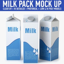 carton de lait 3d le baril des boissons la boîte c4d en conteneur les produits laitiers boire fbx aliments d'épicerie m studios milkcarton milk-shake se moquer modèle nutrition obj l'emballage réaliste jusqu' 3d print model - Mito3D