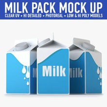 carton de lait 2 3d le baril des boissons la boîte c4d en conteneur les produits laitiers boire fbx aliments d'épicerie m studios milkcarton milk-shake se moquer modèle nutrition obj l'emballage réaliste jusqu' 3d print model - Mito3D