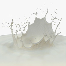 corona di latte splash 3d molier astratto bevanda crema cremosa la prodotti lattiero-caseari a proposito cadere caduta il flusso fluido cibo fresco sano internazionale liquido modello movimento vray bianco yogurt 3d print model - Mito3D