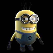 minion animation character collection ddd artist despicable film game high lower me model photoreal poly professional quality realistic set 3d print model - Mito3D