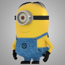 minion animation cartoon cg Charakter despicable film gru Meister mich Modell 3d print model - Mito3D