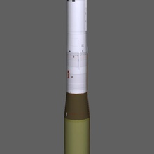 minotaur rocket booster fructose launch missile model orbital science spacecraft spaceship transport ufo vehicle 3d print model - Mito3D