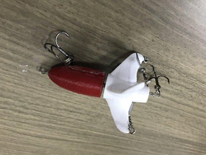 missile lure fishing sports 3d print model - Mito3D