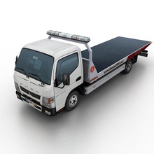 mitsubishi fuso canter tow 2011 cantering car eco heavy lower model platform poly ready real repair taurus x time truck vehicle wreck 3d print model - Mito3D