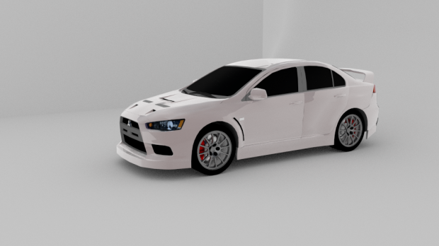 mitsubishi lancer Fahrzeuge 3D print model - Mito3D