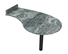 moderne granit-Tisch 20 modern granit Tabelle Küche innen Möbel 3d print model - Mito3D