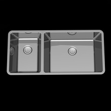 pia da cozinha moderna arquitetura bacia casa de banho o google chrome criativo curva design detalhe elementos torneira fixação mobiliário alta interior a mixer modelo moderno encanamento chuveiro aço toque rapidamente em água 3d print model - Mito3D