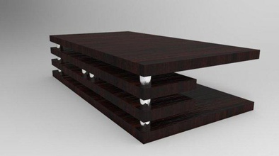 modern table furniture 3d print model - Mito3D