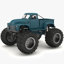 monster truck 4x4 atv buggy car cart classic competition drive engine fuel model modified pickup race sport tero toy vehicle vescan victor 3d print model - Mito3D