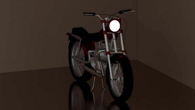motosiklet araç 3d print model - Mito3D