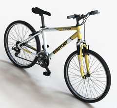 dağ bisikleti bisiklet fren zincir crank vites lyoshko model ileri seviye yarış yol hız spor araç 3d print model - Mito3D