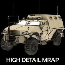 mrap military vehicle 2014 afghanistan ambush armor army attack caiman defense force ied jeep mine model protecting resistant seljuk transport transportation truck us usa war 3d print model - Mito3D