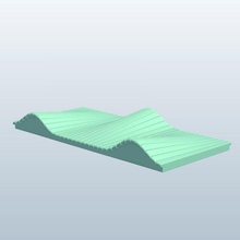 mtbike obstacle03 v1 mountain bike course obstacle 3 architecture printable lowpoly 3d print model - Mito3D