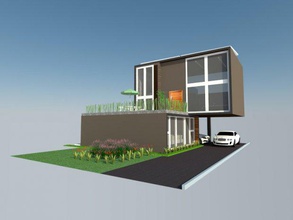 my home house architecture 3d print model - Mito3D