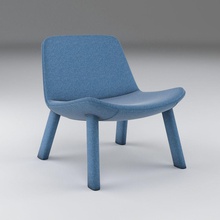 temiz salonu sandalye blu nokta 3d bludot mavi kanepe yemek fixcode84 mobilyalar mobilya şezlong deniz max model yeni gerçekçi sakin ol koltuk thurmond döşemeli V-ray'in 3d print model - Mito3D