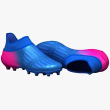 yeni futbol önyükleme topları boot kramponlar elsherif arabası ekipman ayak ayakkabı oyun daha düşük model poly sneakers çivili spor aracı tren antrenör 3d print model - Mito3D