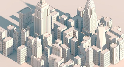 new york city pack Amerika mimarlık şehir toplama dönüm noktası model yeni newyork paketi smallboy devlet yapısı 3d print model - Mito3D
