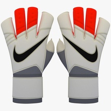 nike grip3 keeper glove 3d elsherif equipment finger football game gloves goalkeeper grip hand hobbies lowpoly model palm parts protection save soccer sport tool train 3d print model - Mito3D