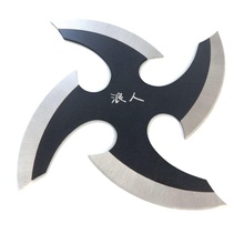 ninja star 3dsam79 knife model projectile shuriken throwing weapon 3d print model - Mito3D