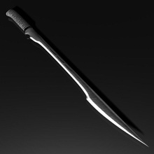 espada ninja art la cuchilla de corte los combates el agarre hierro japón japonés katana matar cuchillo marcial cuerpo a metal perforación sabre acero inoxidable thesphinx guerra arma 3d print model - Mito3D