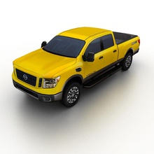 nissan titan 2016 2015 car cargo city heavy japan lower lowpoly model pickup poly ready real taurus x time traffic transport truck vehicle 3d print model - Mito3D