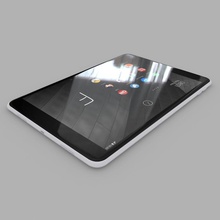 nokia n1 tablet android cellular computer electronics lollipop mobile model pda s saba tablets 3d print model - Mito3D
