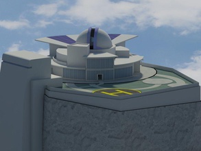 observatory andrey chel architecture model scene 3d print model - Mito3D