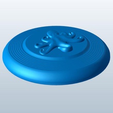 polvo v1 voando o disco brinquedos printable lowpoly 3d print model - Mito3D