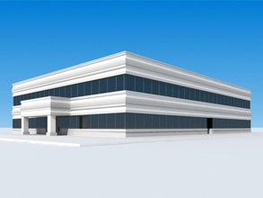 edificio per uffici architettura jfrancis2003 office struttura 3d print model - Mito3D