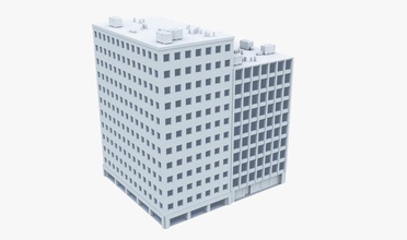 09 ofis binası 3d angeles mimarlık engeller bina cg lab şehir downtown ev dönüm noktası los Büyükşehir model yeni sahne gökdelen yapısı kentsel york 3d print model - Mito3D
