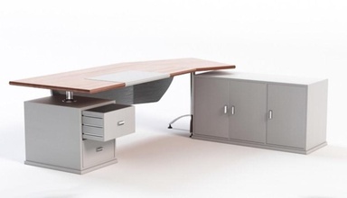 bureau de poste travail 3dready le cabinet détail tiroir fichier l'ameublement mobilier matériau modèle photoreal la texture vray station 3d print model - Mito3D