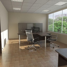 interior de escritório 6 3d arquitetura dragman móveis hostel modelo office o quarto cena 3d print model - Mito3D