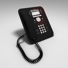 telefone do escritório o endereço conferência cabo de alimentação eletrônica fone ouvido modelo my3dguy office 3d print model - Mito3D